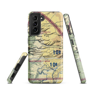 Ponderosa Sky Ranch Airport (52CN) VFR Sectional Samsung Phone Case