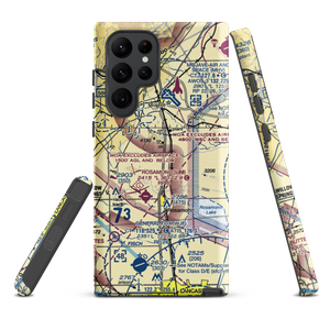 Pontious Airport (1CL2) VFR Sectional Samsung Phone Case