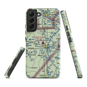 Pontotoc County Airport (22M) VFR Sectional Samsung Phone Case