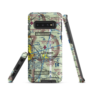 Poplar Grove Airport (C77) VFR Sectional Samsung Phone Case