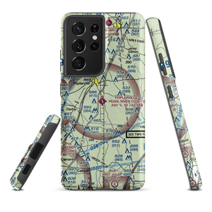 Poplarville Pearl River County Airport (M13) VFR Sectional Samsung Phone Case