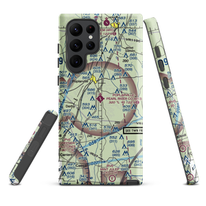 Poplarville Pearl River County Airport (M13) VFR Sectional Samsung Phone Case