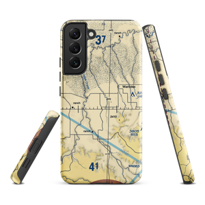 Porch Ranch Airport (0SD7) VFR Sectional Samsung Phone Case