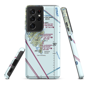 Port Alexander Seaplane Base (AHP) VFR Sectional Samsung Phone Case