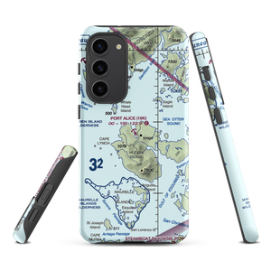 Port Alice Seaplane Base (16K) VFR Sectional Samsung Phone Case