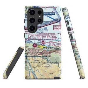 Port Angeles Cgas Airport (NOW) VFR Sectional Samsung Phone Case