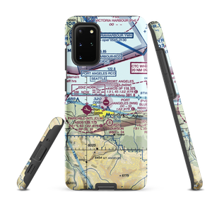 Port Angeles Cgas Airport (NOW) VFR Sectional Samsung Phone Case