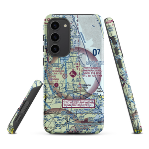 Port Isabel Cameron County Airport (PIL) VFR Sectional Samsung Phone Case