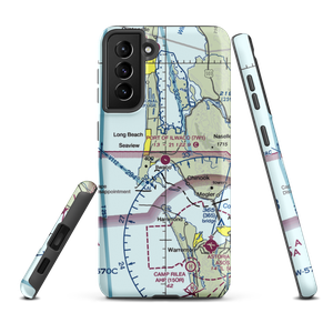 Port of Ilwaco Airport (7W1) VFR Sectional Samsung Phone Case