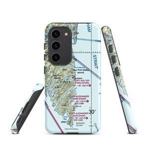 Port Walter Seaplane Base (PWR) VFR Sectional Samsung Phone Case