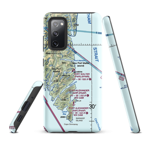 Port Walter Seaplane Base (PWR) VFR Sectional Samsung Phone Case