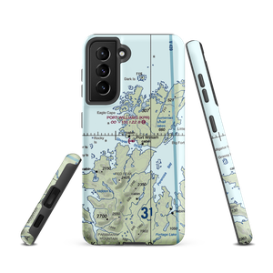 Port Williams Seaplane Base (KPR) VFR Sectional Samsung Phone Case