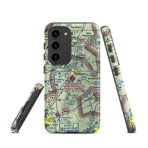 Port-Bucyrus-Crawford County Airport (17G) VFR Sectional Samsung Phone Case