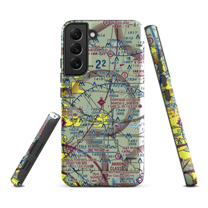 Portage County Airport (POV) VFR Sectional Samsung Phone Case