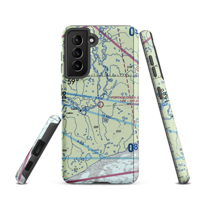 Portage Creek Airport (A14) VFR Sectional Samsung Phone Case