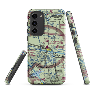 Portage Municipal Airport (C47) VFR Sectional Samsung Phone Case