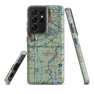 Porter Airport (8MN8) VFR Sectional Samsung Phone Case