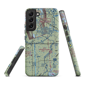 Porter Airport (8MN8) VFR Sectional Samsung Phone Case