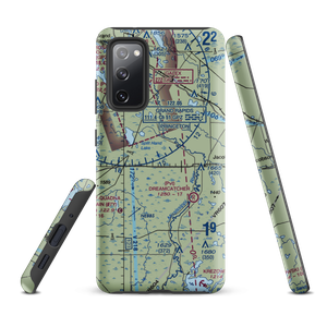 Porter Airport (8MN8) VFR Sectional Samsung Phone Case