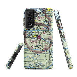 Porter County Municipal Airport (VPZ) VFR Sectional Samsung Phone Case