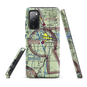 Porterville Municipal Airport (PTV) VFR Sectional Samsung Phone Case