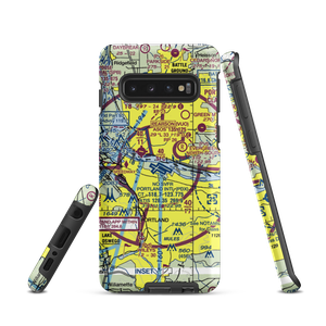 Portland International Airport (PDX) VFR Sectional Samsung Phone Case