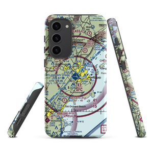 Portland International Jetport (PWM) VFR Sectional Samsung Phone Case