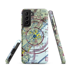 Portland International Jetport (PWM) VFR Sectional Samsung Phone Case