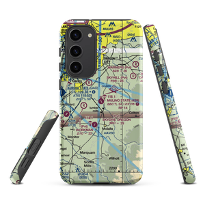 Portland Mulino Airport (4S9) VFR Sectional Samsung Phone Case