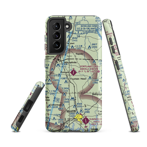 Portland Municipal Airport (1M5) VFR Sectional Samsung Phone Case