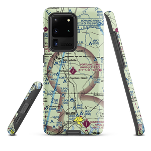 Portland Municipal Airport (1M5) VFR Sectional Samsung Phone Case