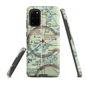 Portland Municipal Airport (PLD) VFR Sectional Samsung Phone Case