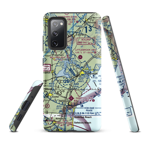 Portsmouth International at Pease Airport (PSM) VFR Sectional Samsung Phone Case