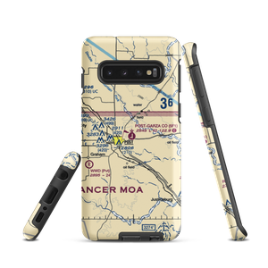 Post Garza County Municipal Airport (5F1) VFR Sectional Samsung Phone Case