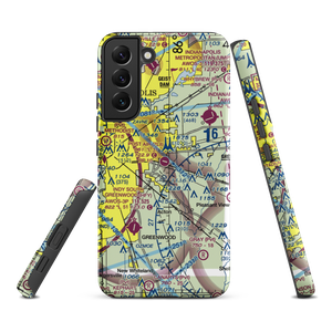 Post-Air Airport (7L8) VFR Sectional Samsung Phone Case