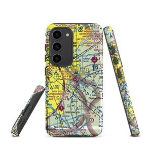 Post-Air Airport (7L8) VFR Sectional Samsung Phone Case