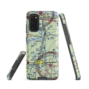 Powderly Airport (US-0131) VFR Sectional Samsung Phone Case