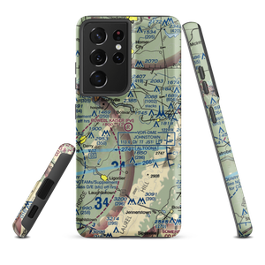 Powell Kaiser Airport (01PA) VFR Sectional Samsung Phone Case