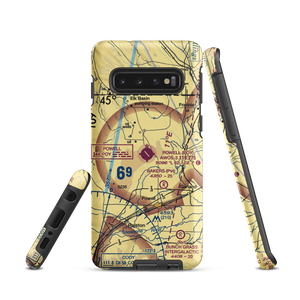 Powell Municipal Airport (POY) VFR Sectional Samsung Phone Case