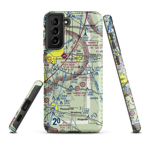 Powis Airport (MO87) VFR Sectional Samsung Phone Case