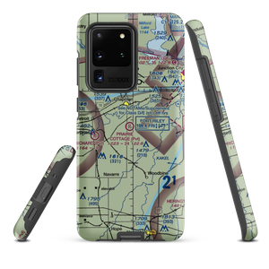 Prairie Cottage Airport (8KS8) VFR Sectional Samsung Phone Case