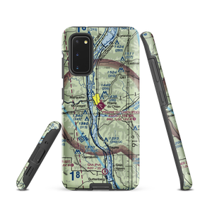 Prairie Du Chien Municipal Airport (PDC) VFR Sectional Samsung Phone Case