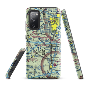 Prairie Ronde Airport (P97) VFR Sectional Samsung Phone Case