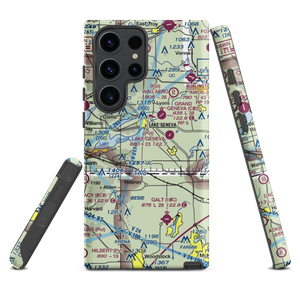 Prairie View Farm Airport (24WN) VFR Sectional Samsung Phone Case