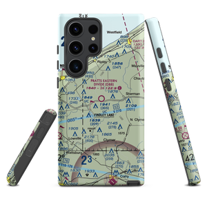 Pratt's Eastern Divide Airport (D88) VFR Sectional Samsung Phone Case