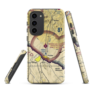Presidio Lely International Airport (PRS) VFR Sectional Samsung Phone Case