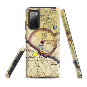 Presidio Lely International Airport (PRS) VFR Sectional Samsung Phone Case