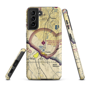 Presidio Lely International Airport (PRS) VFR Sectional Samsung Phone Case