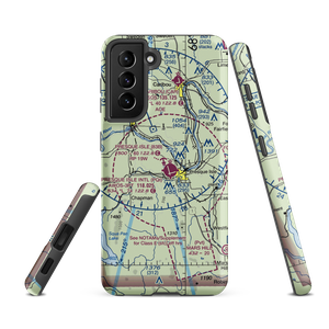 Presque Isle Seaplane Base (83B) VFR Sectional Samsung Phone Case