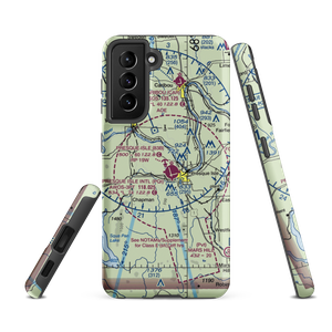 Presque Isle Seaplane Base (83B) VFR Sectional Samsung Phone Case